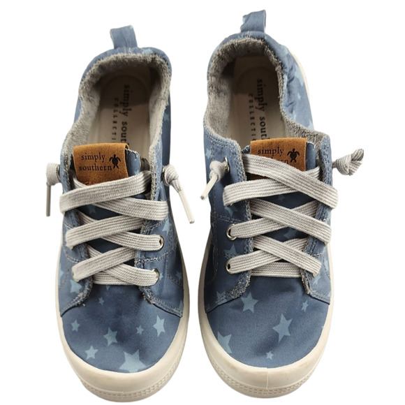 Simply Southern Shoes - Simply Southern Easy Slip on Star Sneakers NWOT Womens Size 6